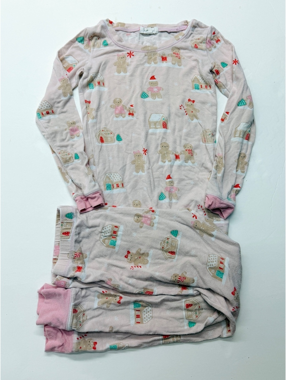 Angel Dear Gingerbread Pajama Set Bamboo Christmas Holiday